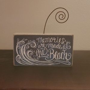 Beach Decor Photo Block